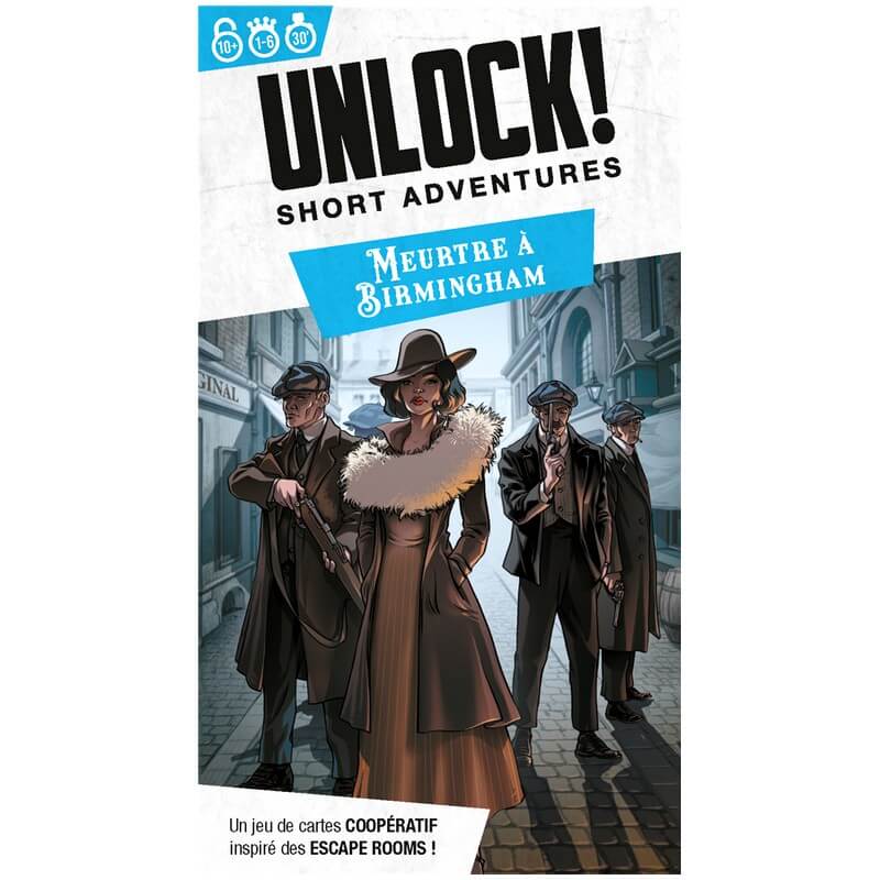 Unlock! Short Adventure 9 - Meurtre à Birmingham - Ludicorner