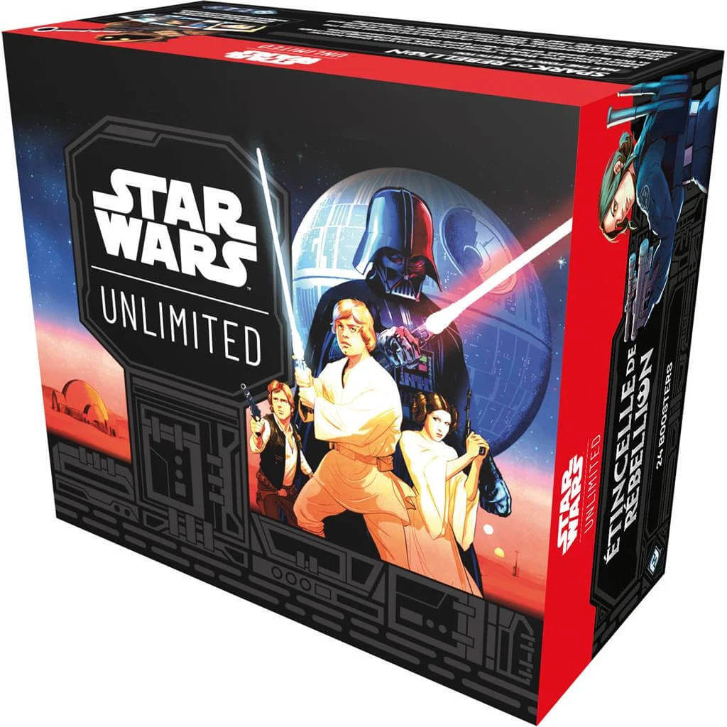Star Wars Unlimited Etincelle de Rébellion Display 24 Boosters